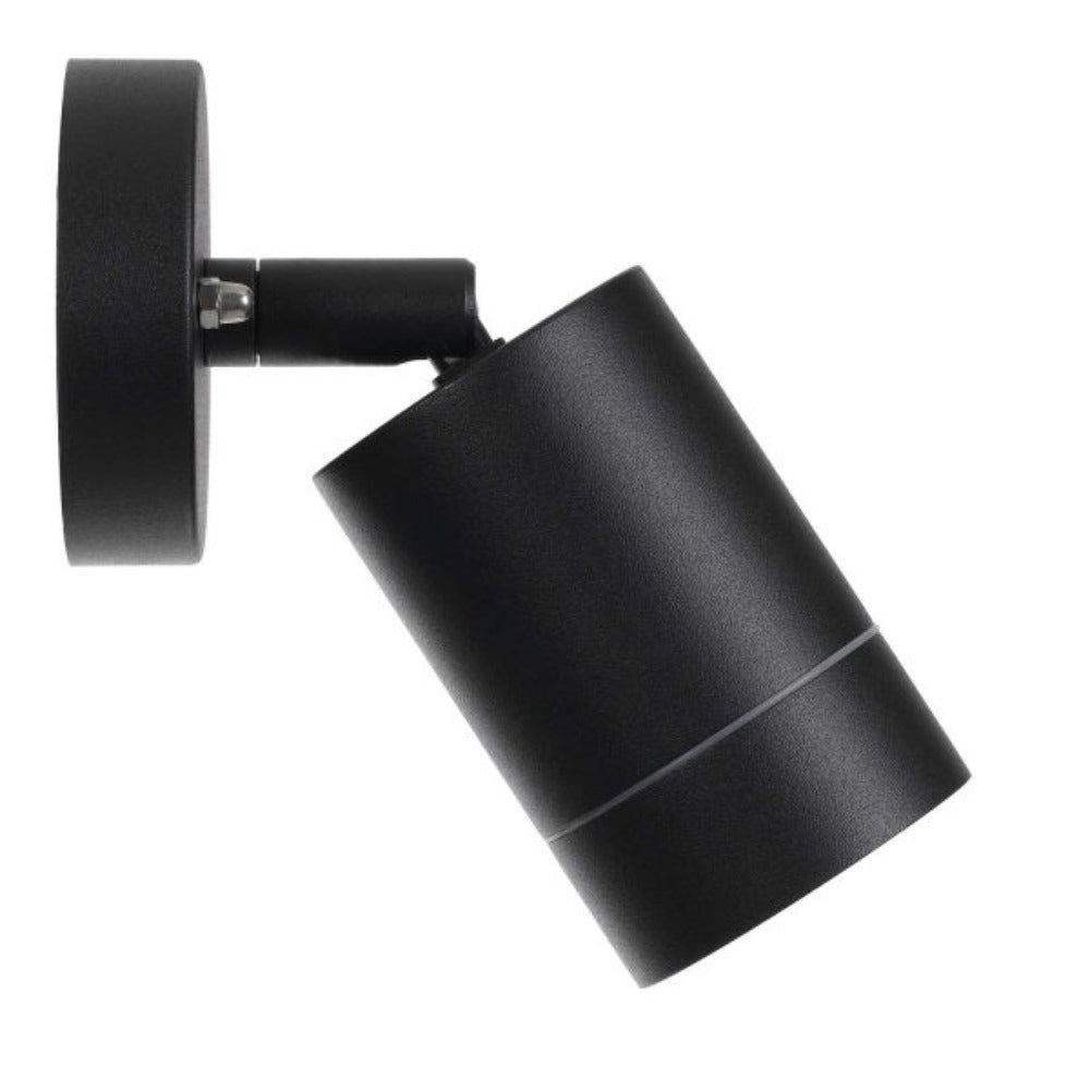 Buy Exterior Spotlights Australia Peak 1 Light Wall Light Black PEAK WB-BK