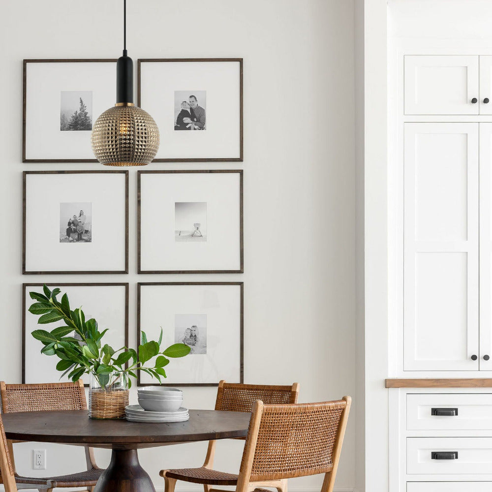 Buy Pendant Lights Australia Pelota 1 Light Pendant Chrome Glass Wine Glass Shape - PELOTA5