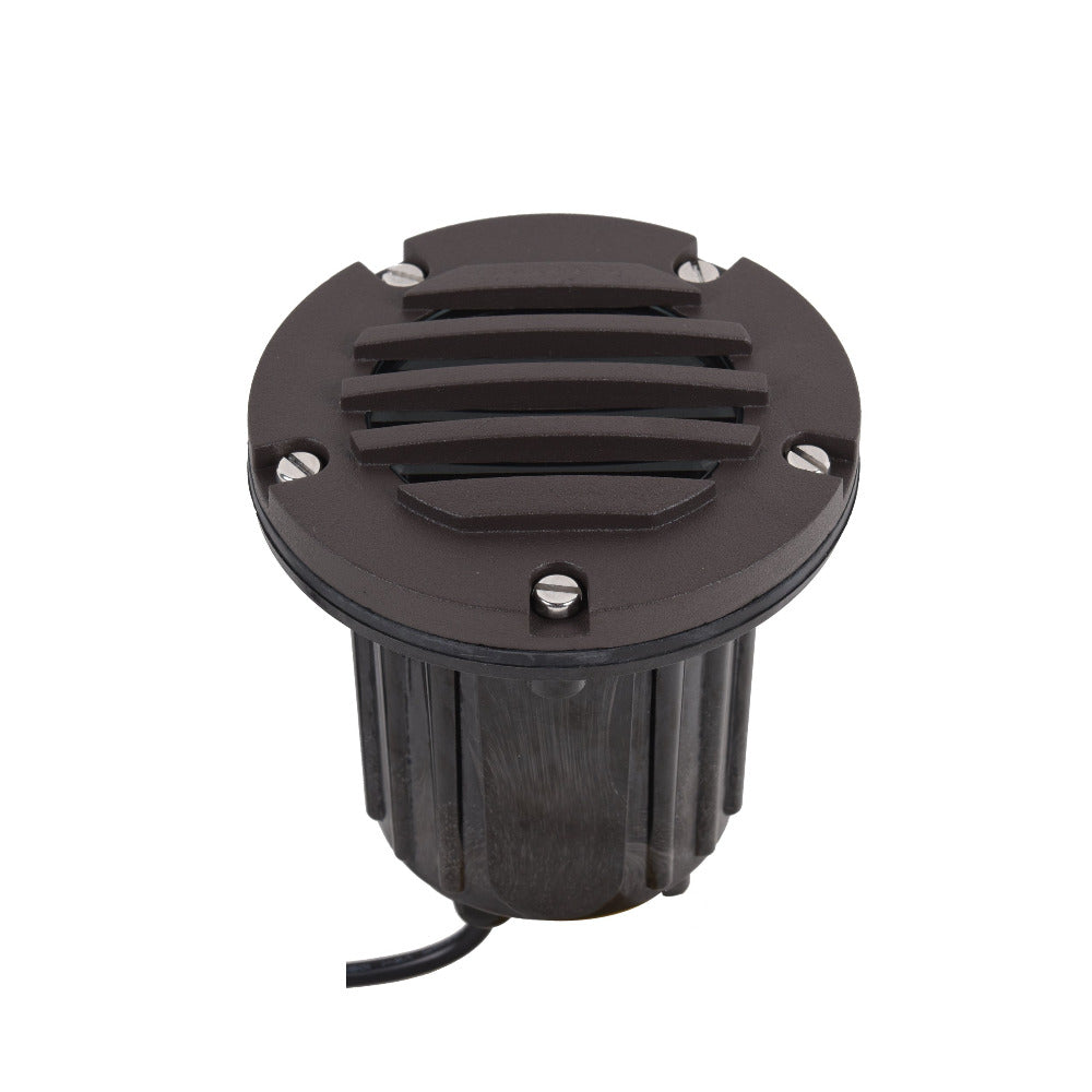 Inground Light 12V Bronze Aluminium Louvered Cover - PGL1301BZ