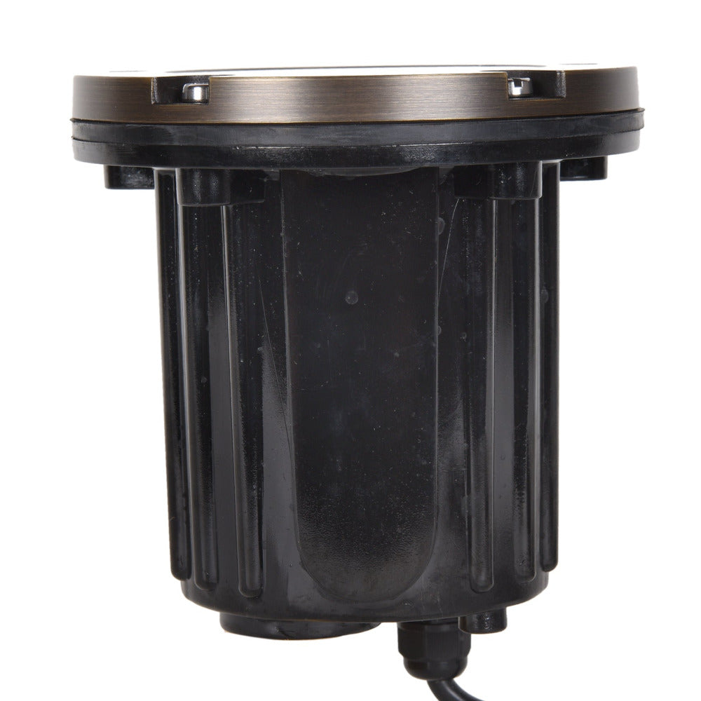 Buy Inground Lights Australia Inground Light 12V Black Brass Clear Cover - PGL2300WB