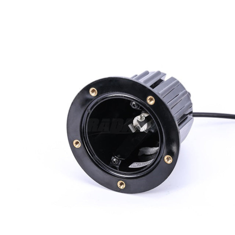 Buy Inground Lights Australia Inground Light 12V Black Brass Louvered Cover - PGL2301WB