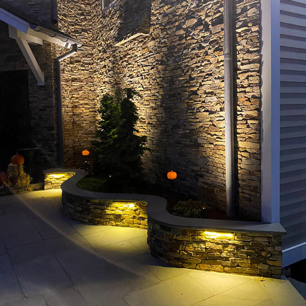Buy Outdoor Step Lights Australia Outdoor Step Light 12V L330mm Bronze Cast Aluminium - PHL4413