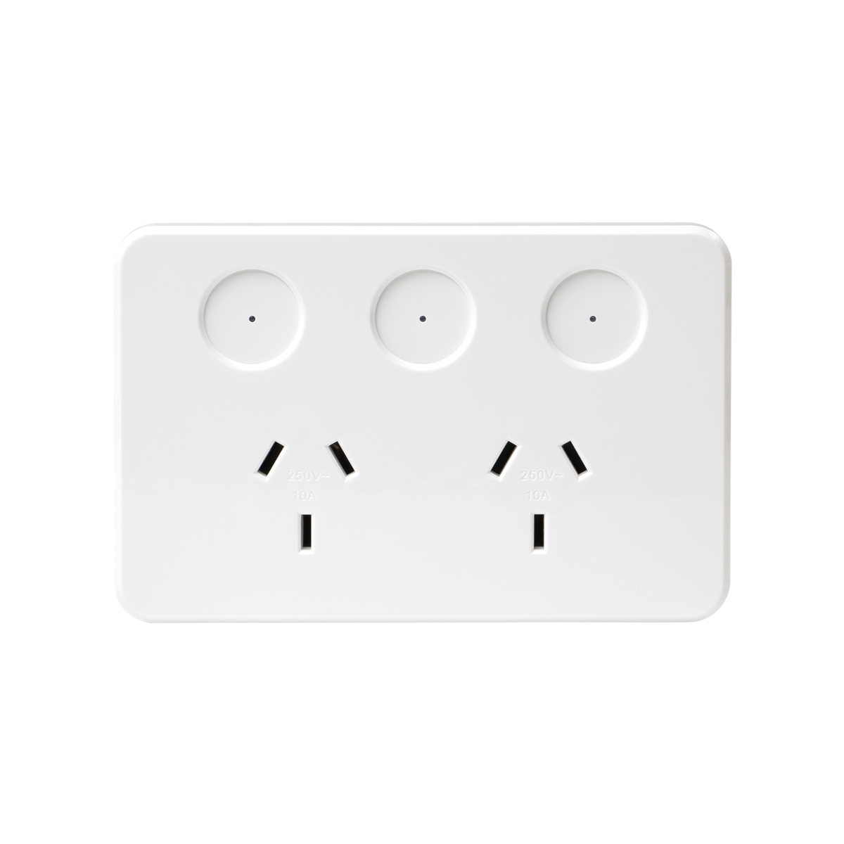 Buy Smart Switches & Plugs Australia Pixie Smart Switches Bluetooth Mesh W78mm White polycarbonate - SPO23/BTAM