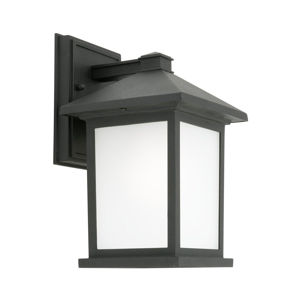 Plymouth 1 Light Exterior Wall Light Black - PLYM1EBLK