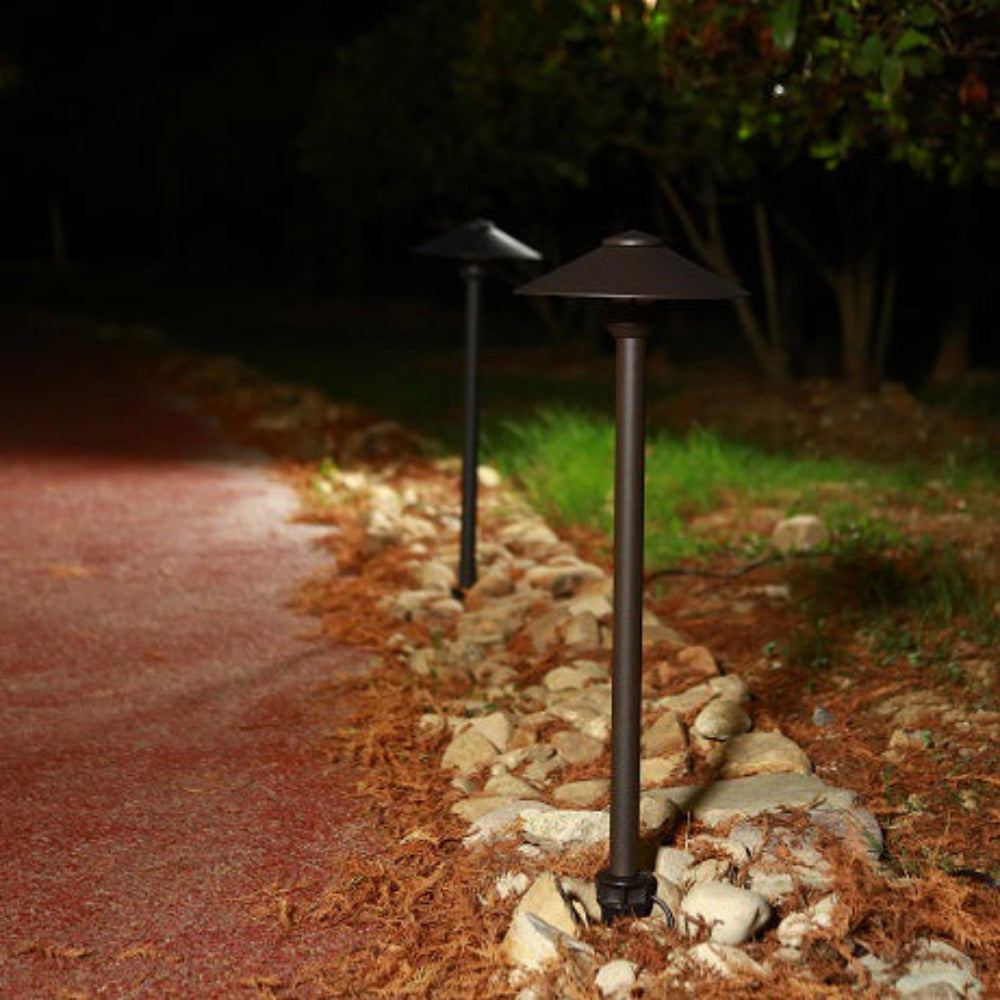 Buy Pathway Lights Australia Pathway Light 12V H381mm W200mm Bronze Aluminium - PPL1403BZ-15