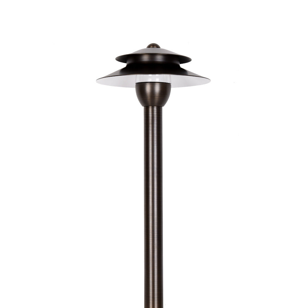Buy Pathway Lights Australia Pathway Light 12V H457mm W148mm Bronze Brass- PPL2306WB-18