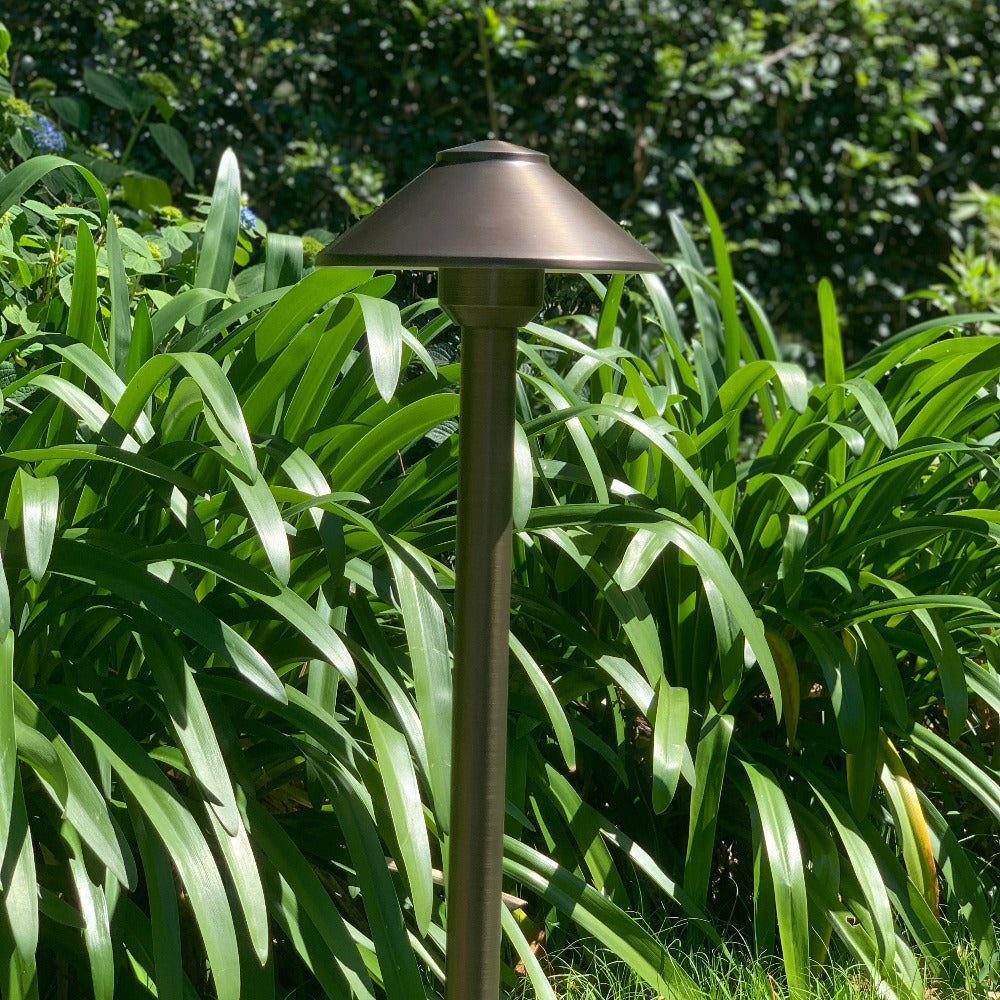 Buy Pathway Lights Australia Pathway Light 12V H305mm W155mm Bronze Brass - PPL2319WB-12