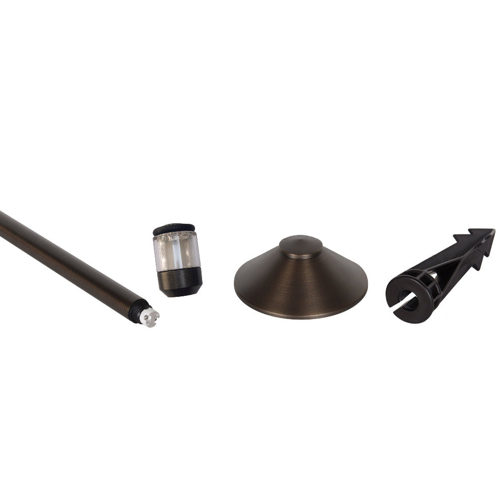 Buy Pathway Lights Australia Pathway Light 12V H305mm W155mm Bronze Brass - PPL2319WB-12