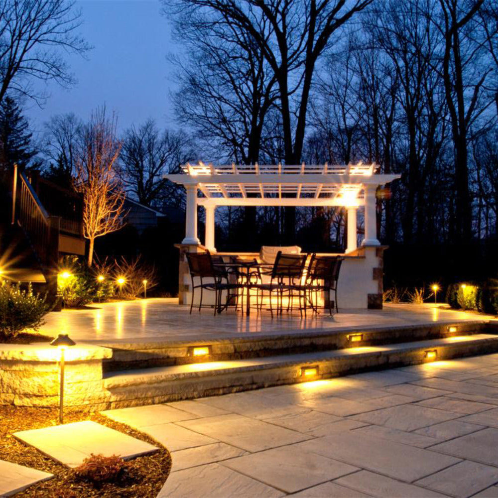 Buy Pathway Lights Australia Pathway Light 12V H381mm W203mm Bronze Brass - PPLB03-15