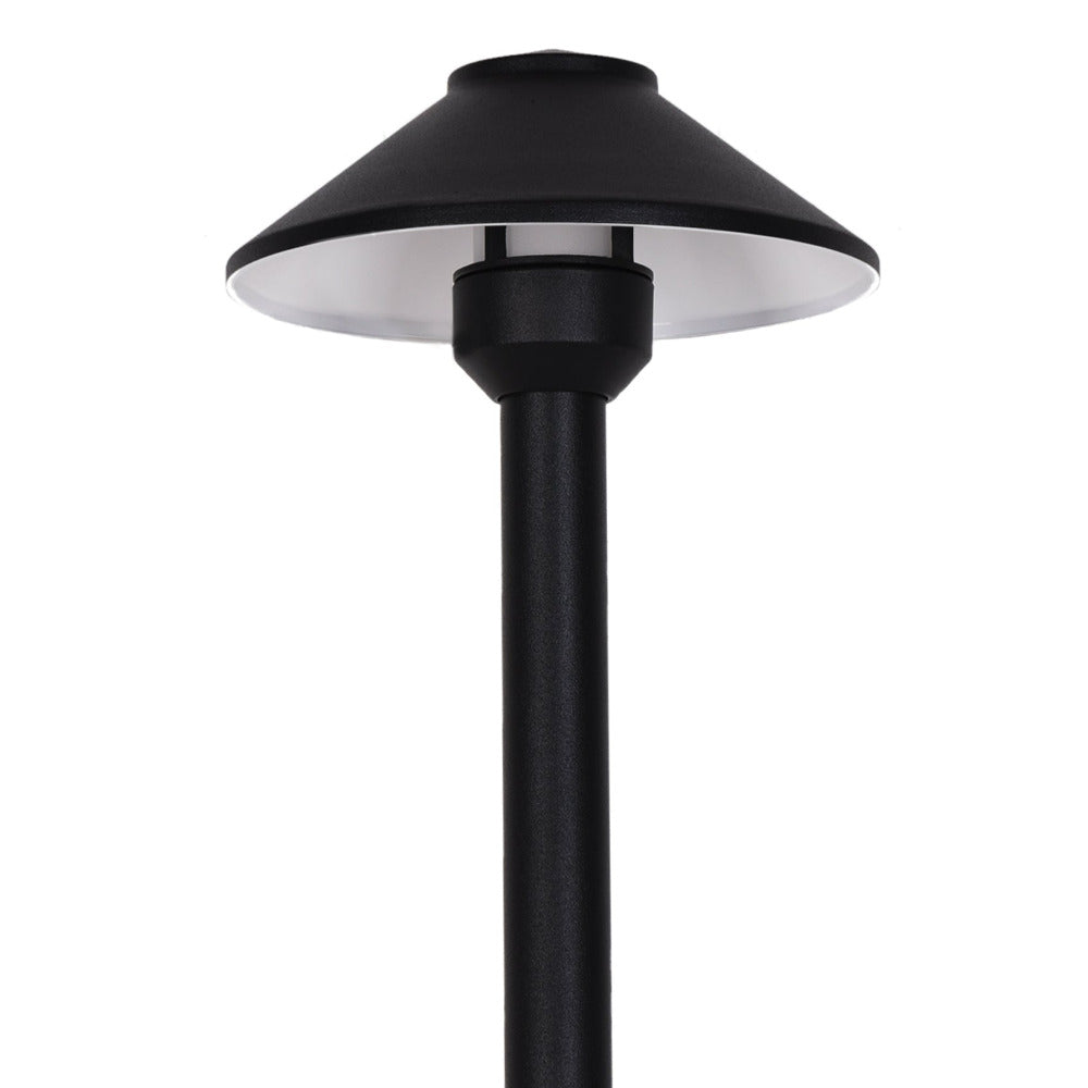 Pathway Light 12V H305mm W155mm Black Aluminium - PPL1319BK-12