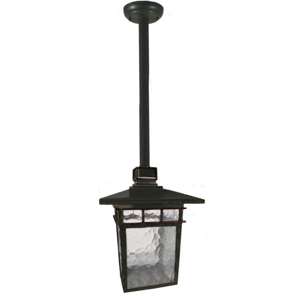 Buy Outdoor Pendant Lights Australia Promenade Outdoor Rod Pendant Antique Bronze IP03 - 1001431