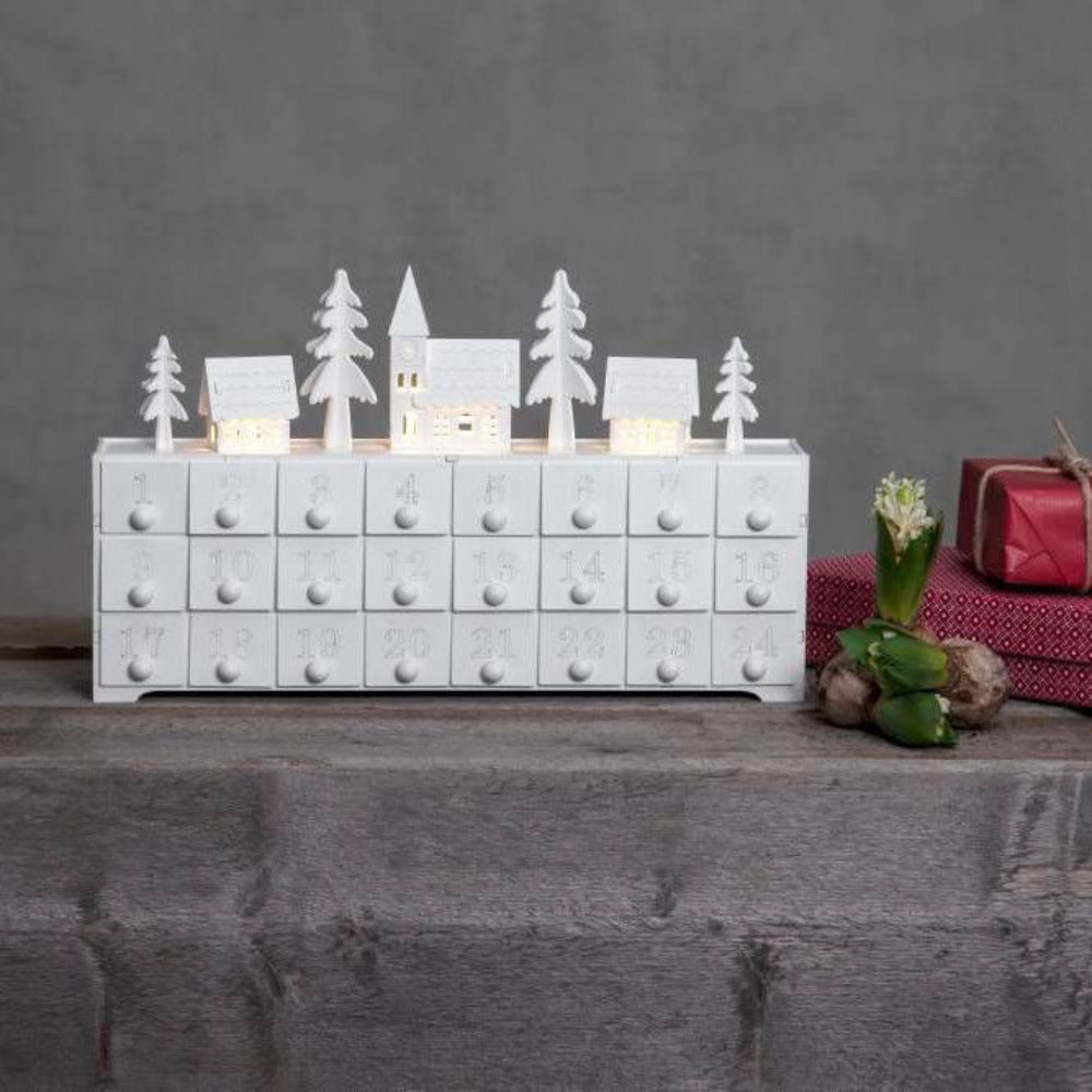 Buy Christmas Lights Australia XMAS Yuletide Advent CAL White - 410389