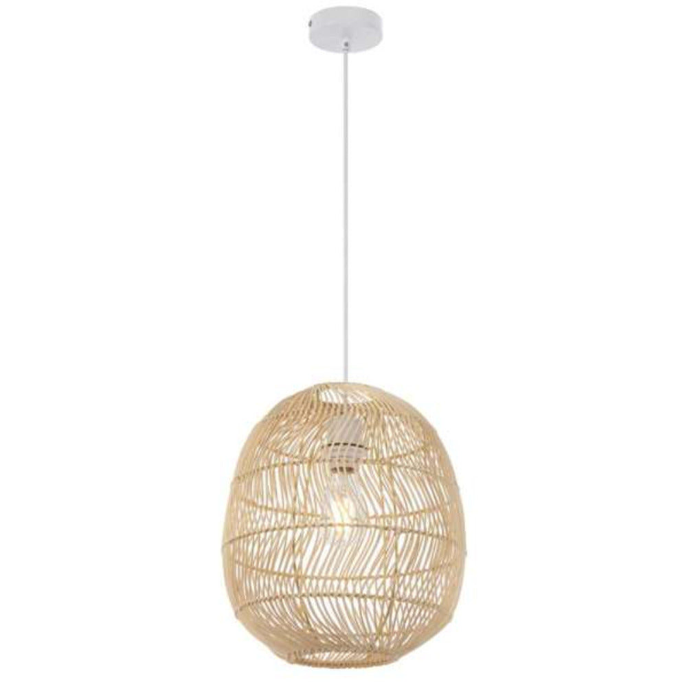 Buy Pendant Lights Australia Rana Pendant Light W300mm Natural Rattan - RANA PE30-NAT