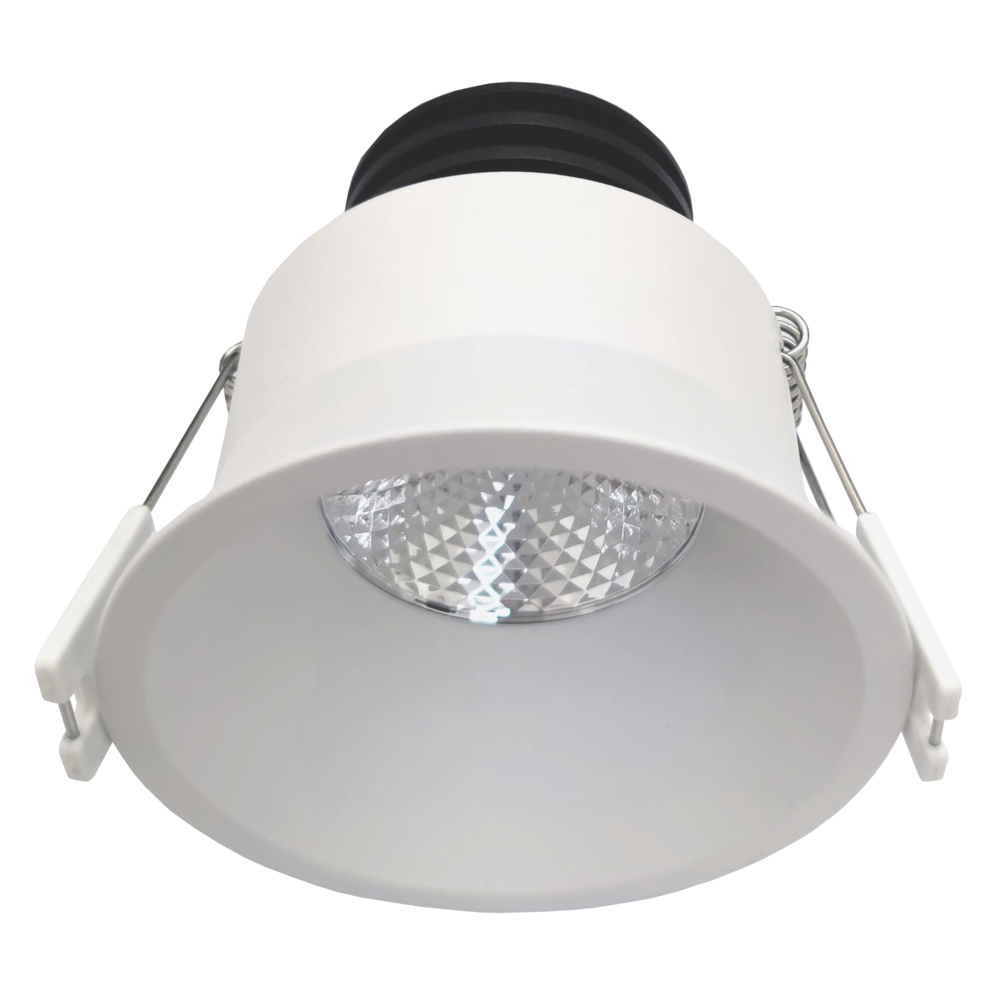 Buy Recessed LED Downlights Australia Unifit Fixed Recessed LED Downlight 10W White Aluminium 3 CCT - S9008TC2WH