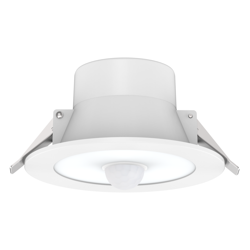 Buy Recessed LED Downlights Australia Clare Recessed LED Downlight With Sensor 10W White Polycarbonate 3 CCT - S9062TC/S