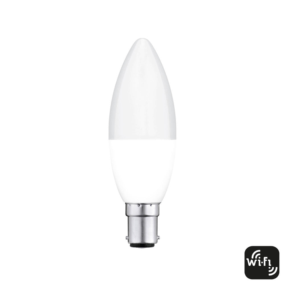 Buy Smart LED Globes Australia Candle Smart LED Globe 4W B15 3000K WIFI - S9B15LED12