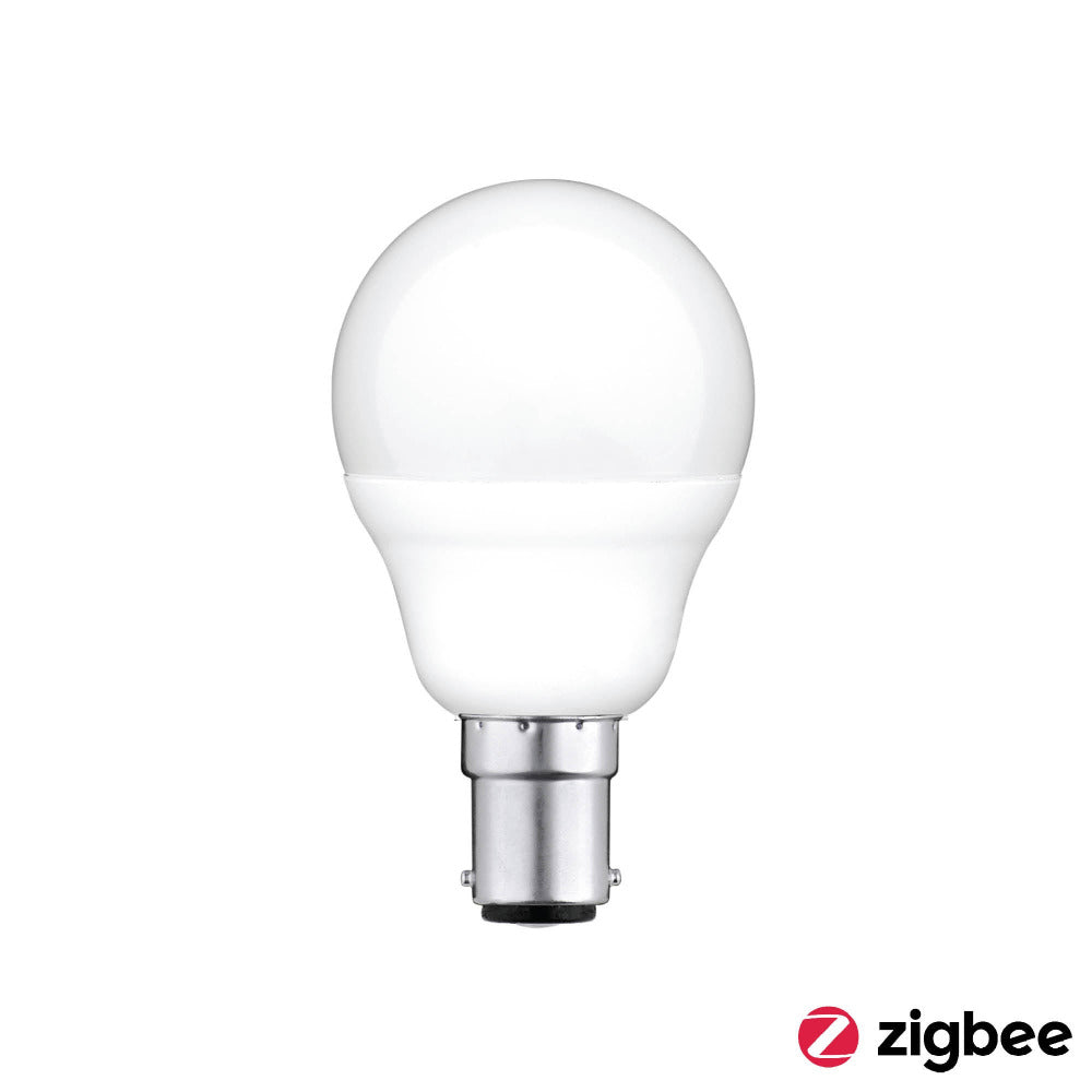 Buy Smart LED Globes Australia Fancy Round Smart LED Globe 4W B15 3000K Zigbee - S9B15LED13-ZB