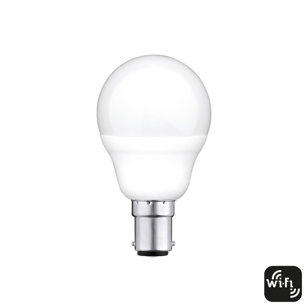 Buy Smart LED Globes Australia Fancy Round Smart LED Globe 4W B15 3000K WIFI - S9B15LED13