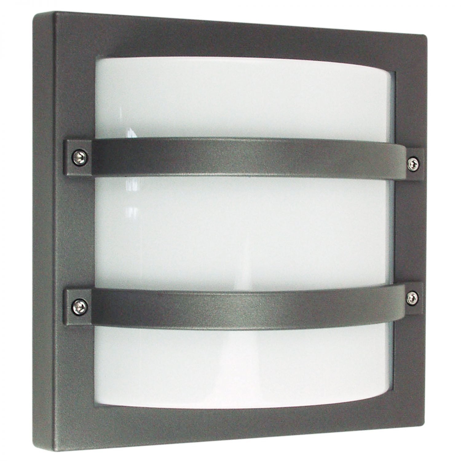 Largo 1 Light Outdoor Light Bulkhead Graphite - SG70560GP