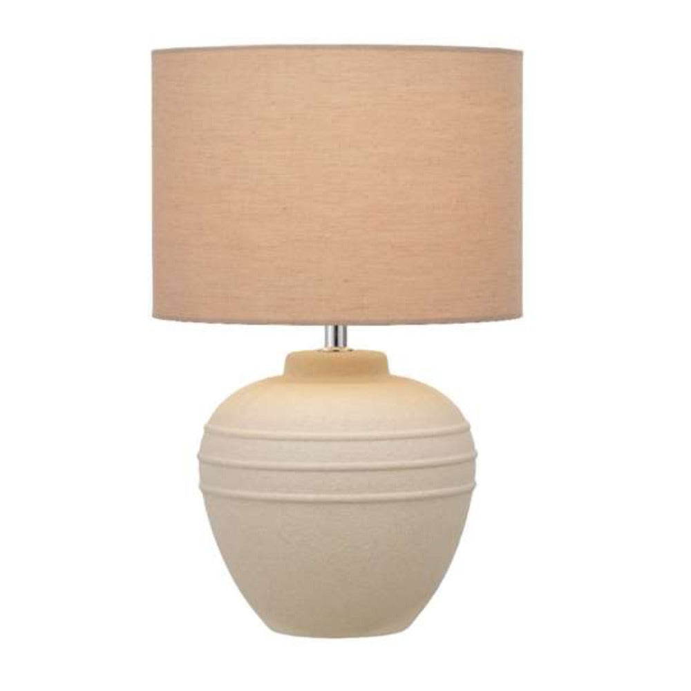Buy Table Lamps Australia Sierra Table Lamp Sand Ceramic / Sand Fabric - SIERRA TL-SD