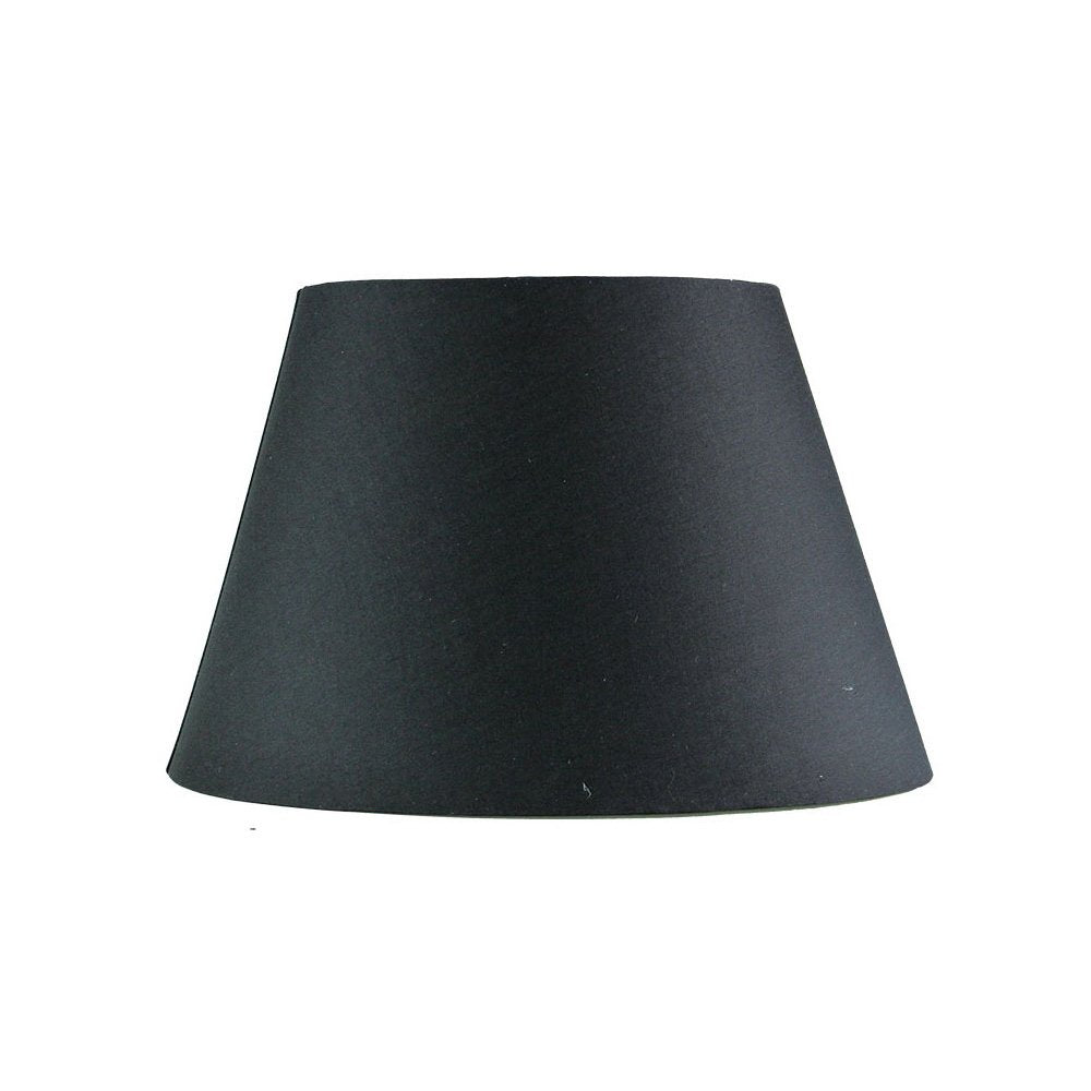 Buy Lamp Shades Australia 200-310-205mm / 12" Oval Taper Black Shade E27 - OL91841
