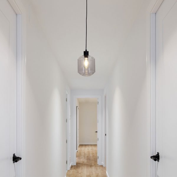 Buy Pendant Lights Australia Marconi Pendant Light W180mm Black Metal - SL63511CL