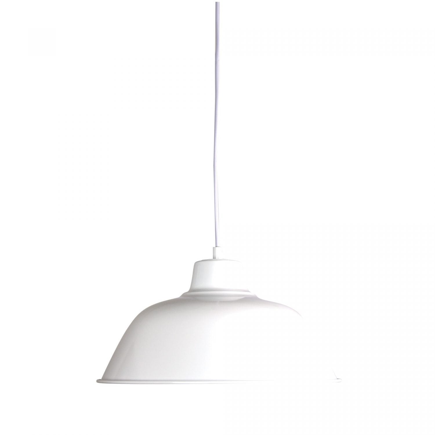 Buy Pendant Lights Australia Forge 1 Light Single Pendant 300mm White - SL64730WH