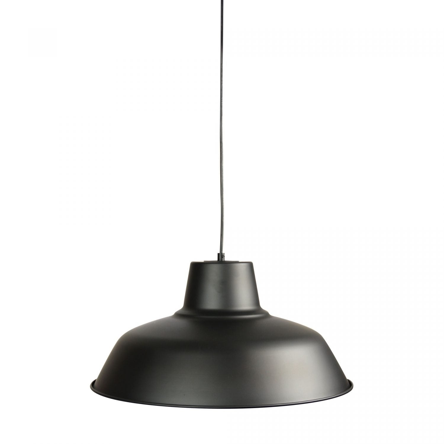 Buy Pendant Lights Australia Forge 1 Light Single Pendant 430mm Black - SL64743BK