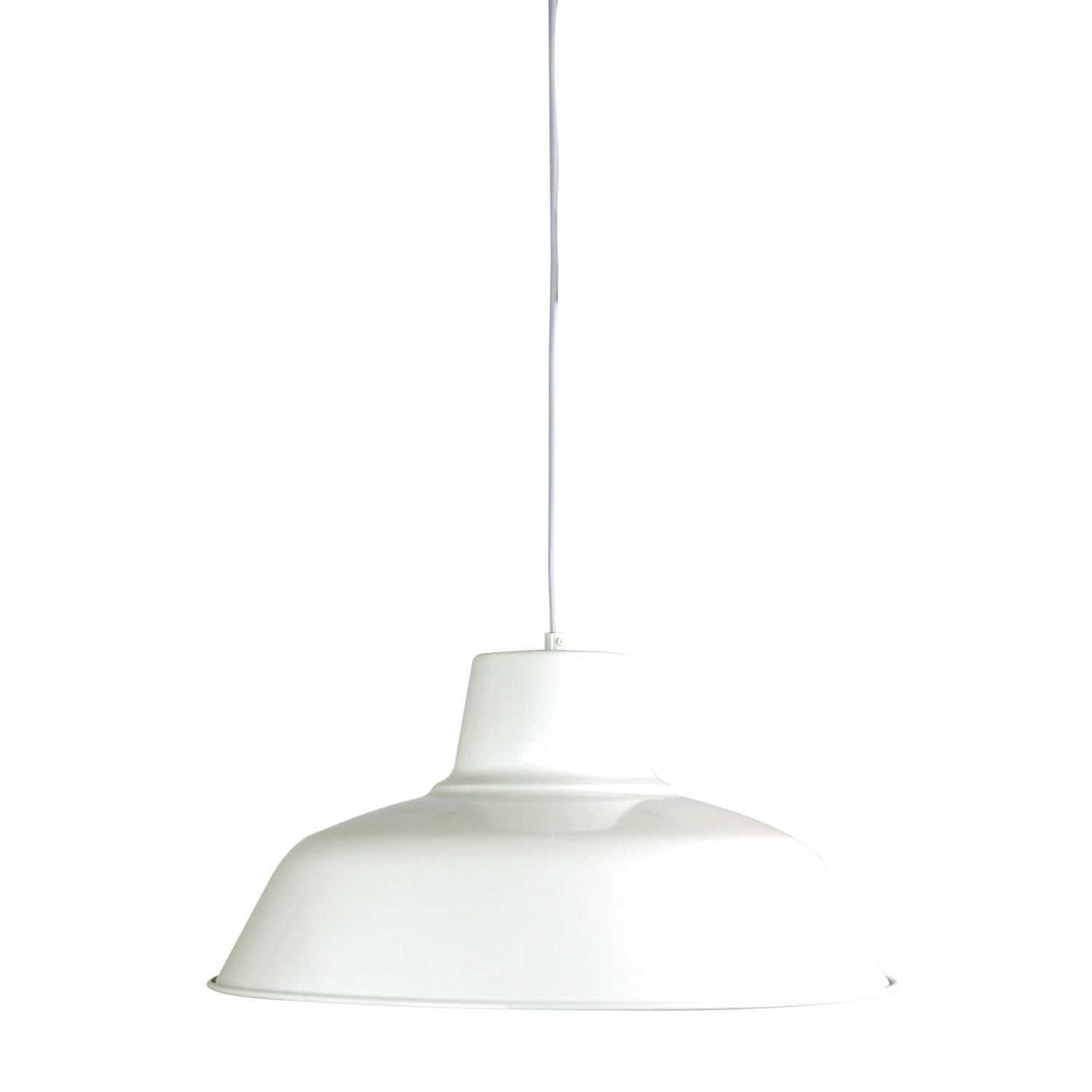 Buy Pendant Lights Australia Forge 1 Light Single Pendant 430mm White - SL64743WH