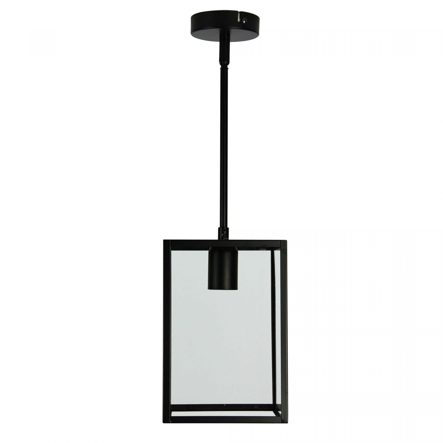 Buy Pendant Lights Australia Eaton 1 Light Single Pendant Matt Black 170mm - SL64901BK
