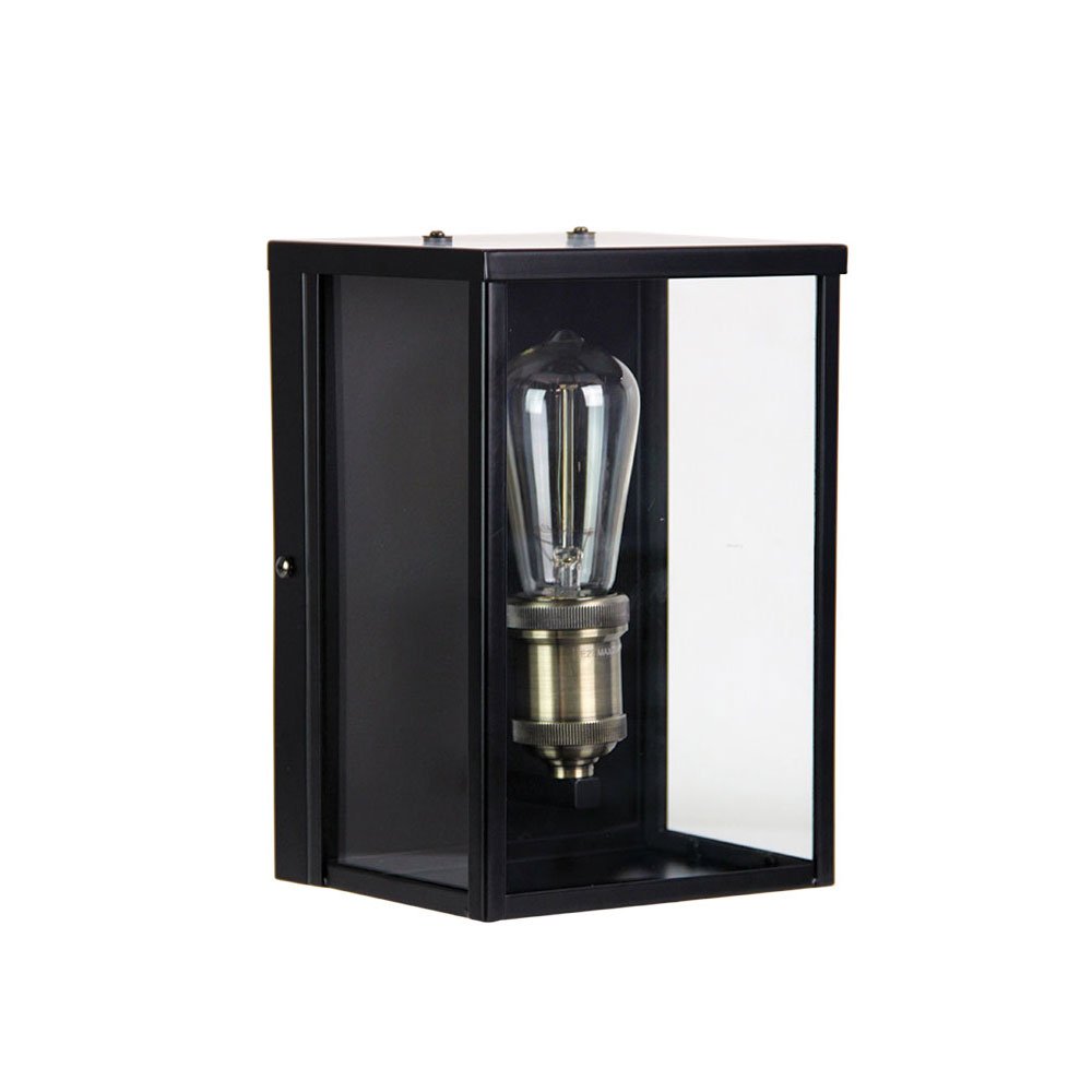 Oakland 1 Light Outdoor Wall Light Black - SL64908BK