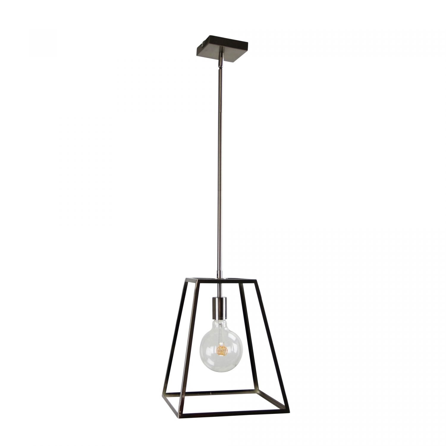 Buy Pendant Lights Australia Southport 1 Light Pendant 300mm Brushed Chrome - SL66901BC