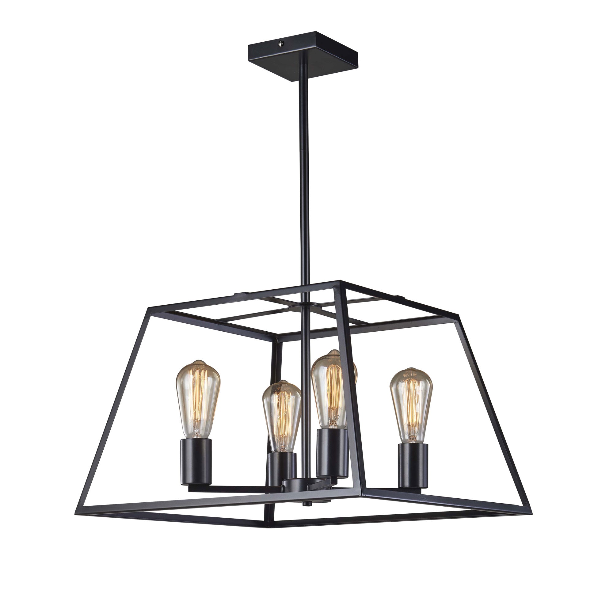 Buy Ceiling Lanterns Australia Southport 4 Light Pendant Black - SL66904BK