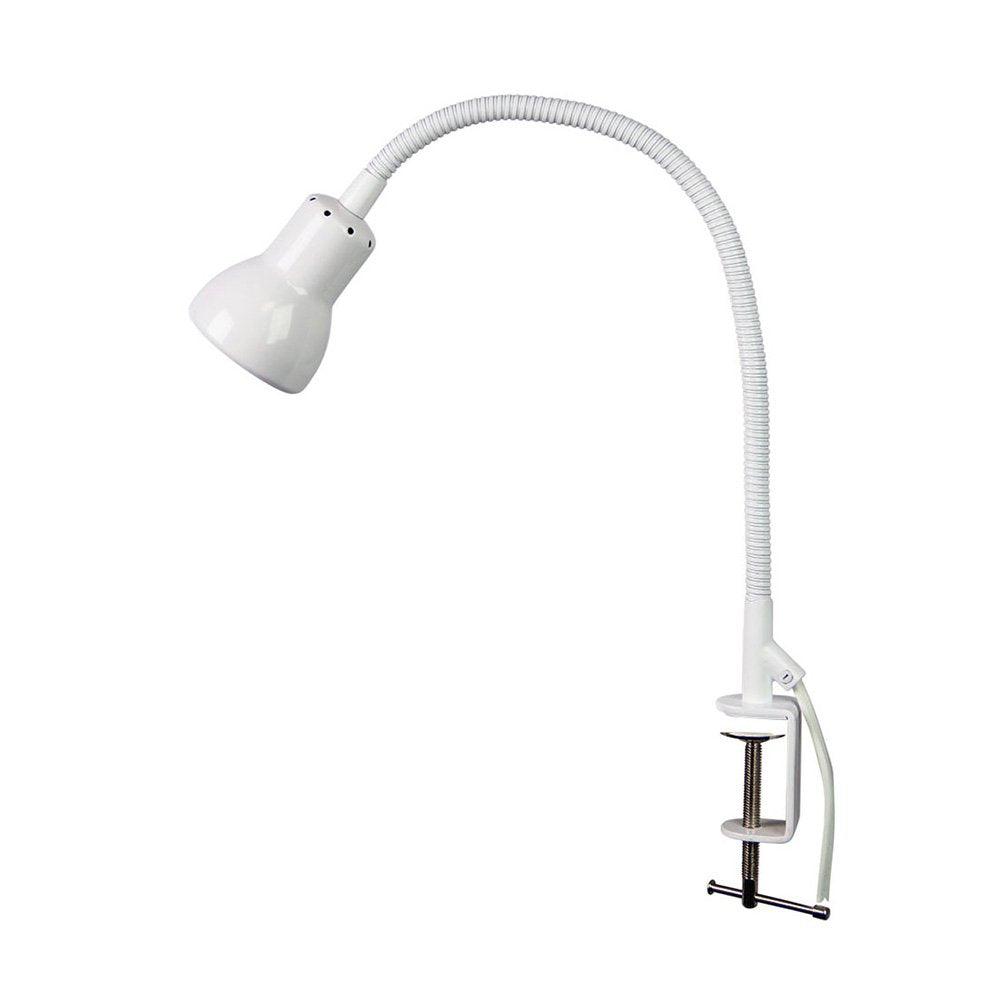 Buy Clamp Lamps Australia Scope 1 Light Desk Lamp With Clamp White - SL98431WH