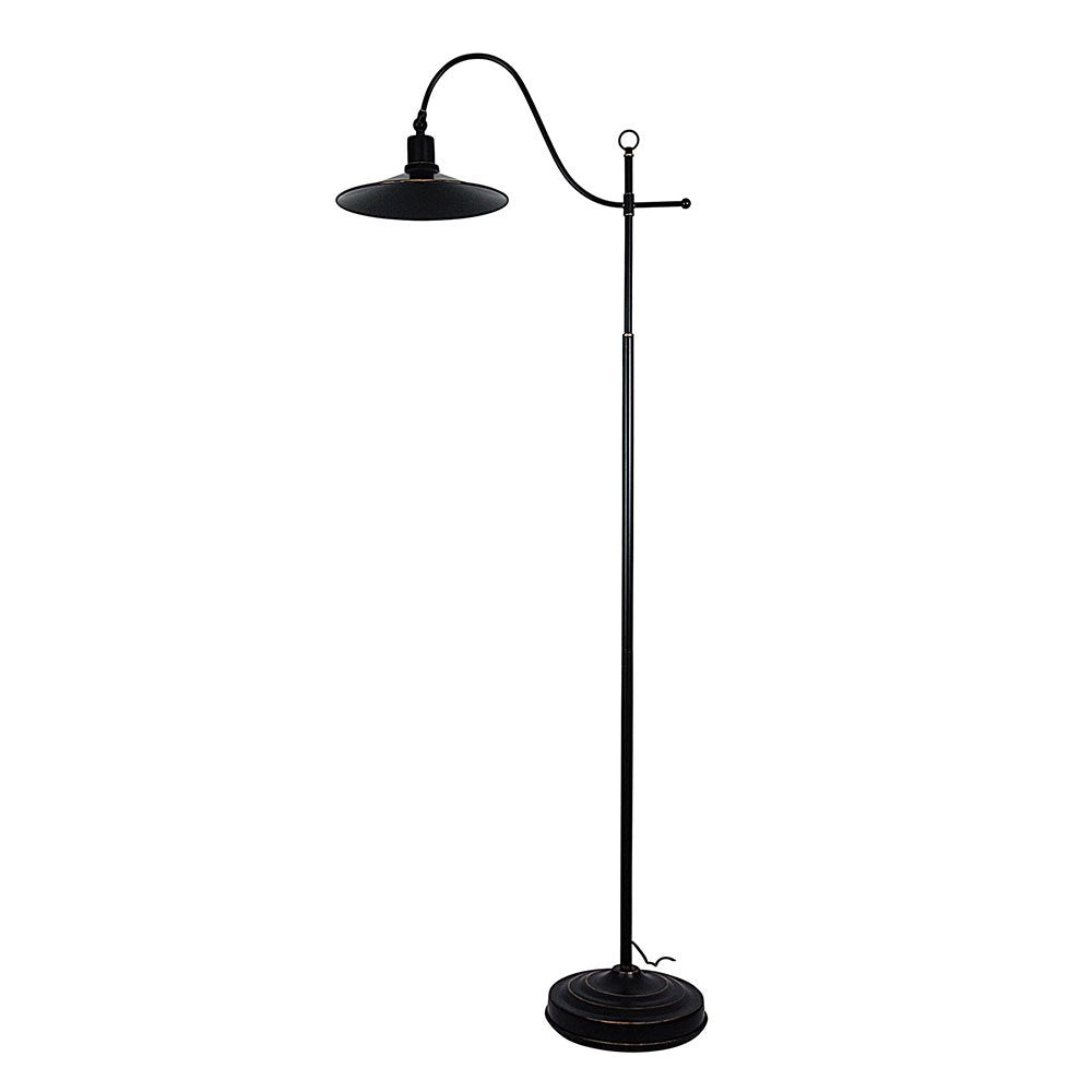 Boston 1 Light Floor Lamp Rubbed Bronze - SL98513RB