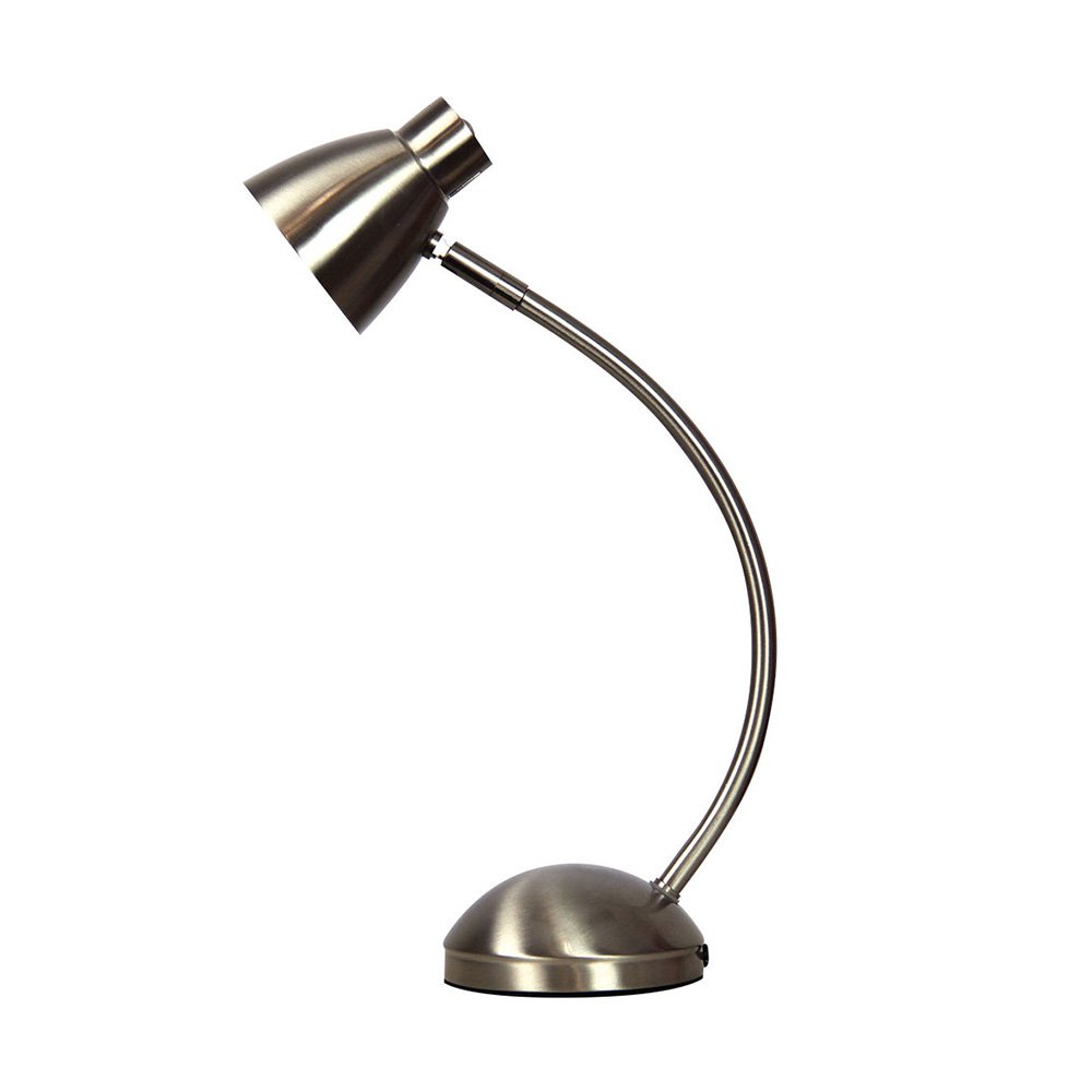Buy Desk Lamps Australia Nex LED Touch Lamp Brushed Chrome On-Off - SL98751BC