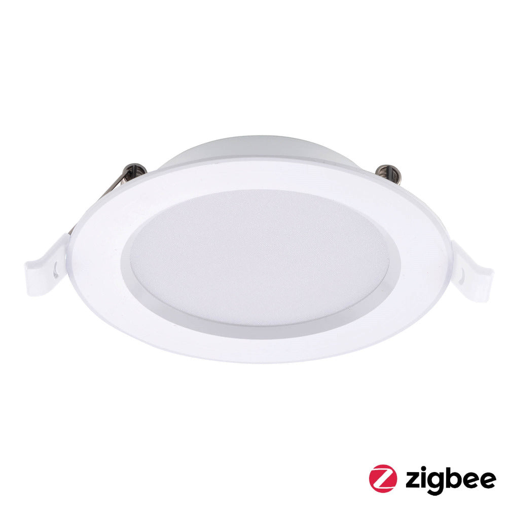 Buy Smart LED Downlights Australia Walter Smart LED Downlight 92mm CCT Zigbee - SMD4109W-ZB