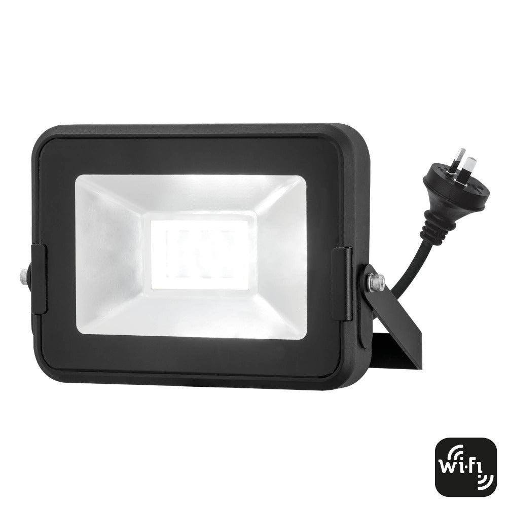 Buy Smart Security Lights Australia Ridley Smart LED Floodlight 15W 5700K WIFI - SMFL20W