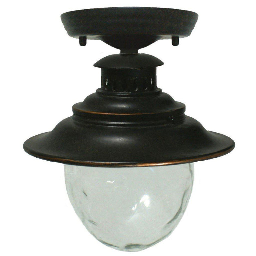 Buy Outdoor Close To Ceiling Lights Australia Southby Under Eave Light Antique Bronze IP44 - 1000442