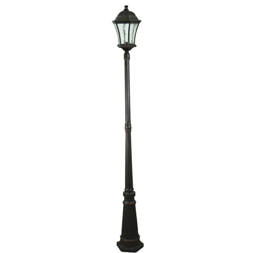 Strand Medium Outdoor Post Light Antique Bronze IP44 - 1000494