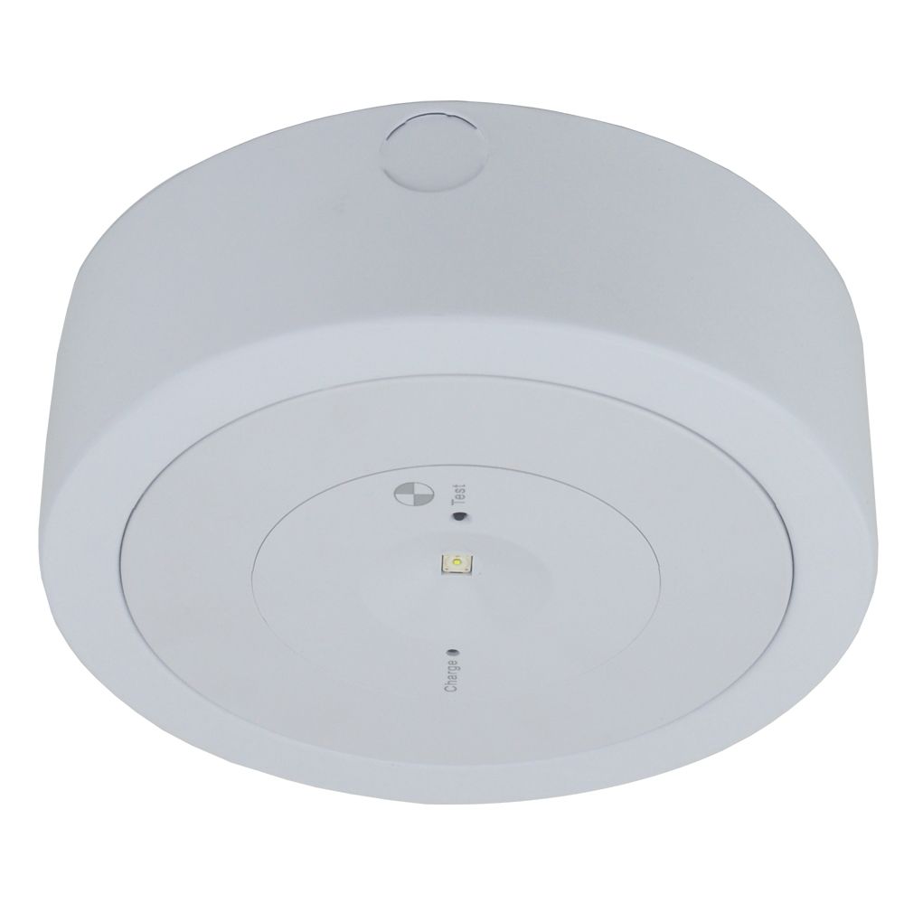 Buy Emergency LED Spitfire Australia Slimfire Surface Mounted LED Emergency 3W Light 6000K 160mm x 49mm White - TLSE23WS