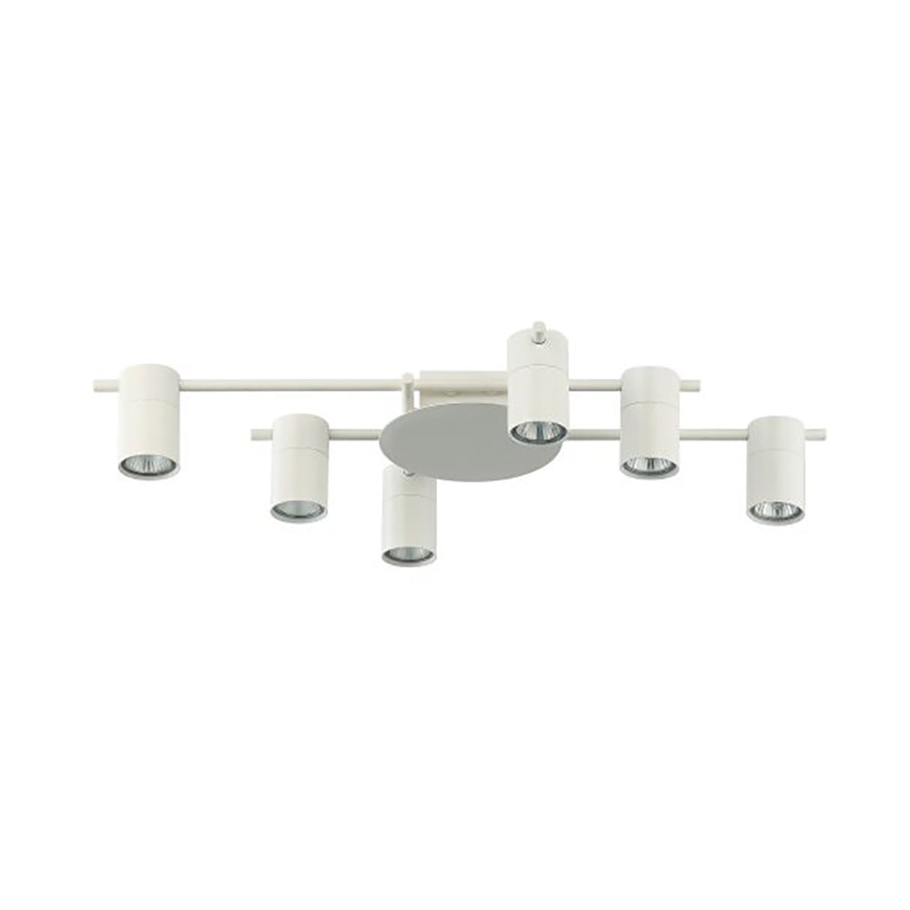 Buy Spotlights Australia Tache Spotlight 6 Lights White Aluminium - TACHE15