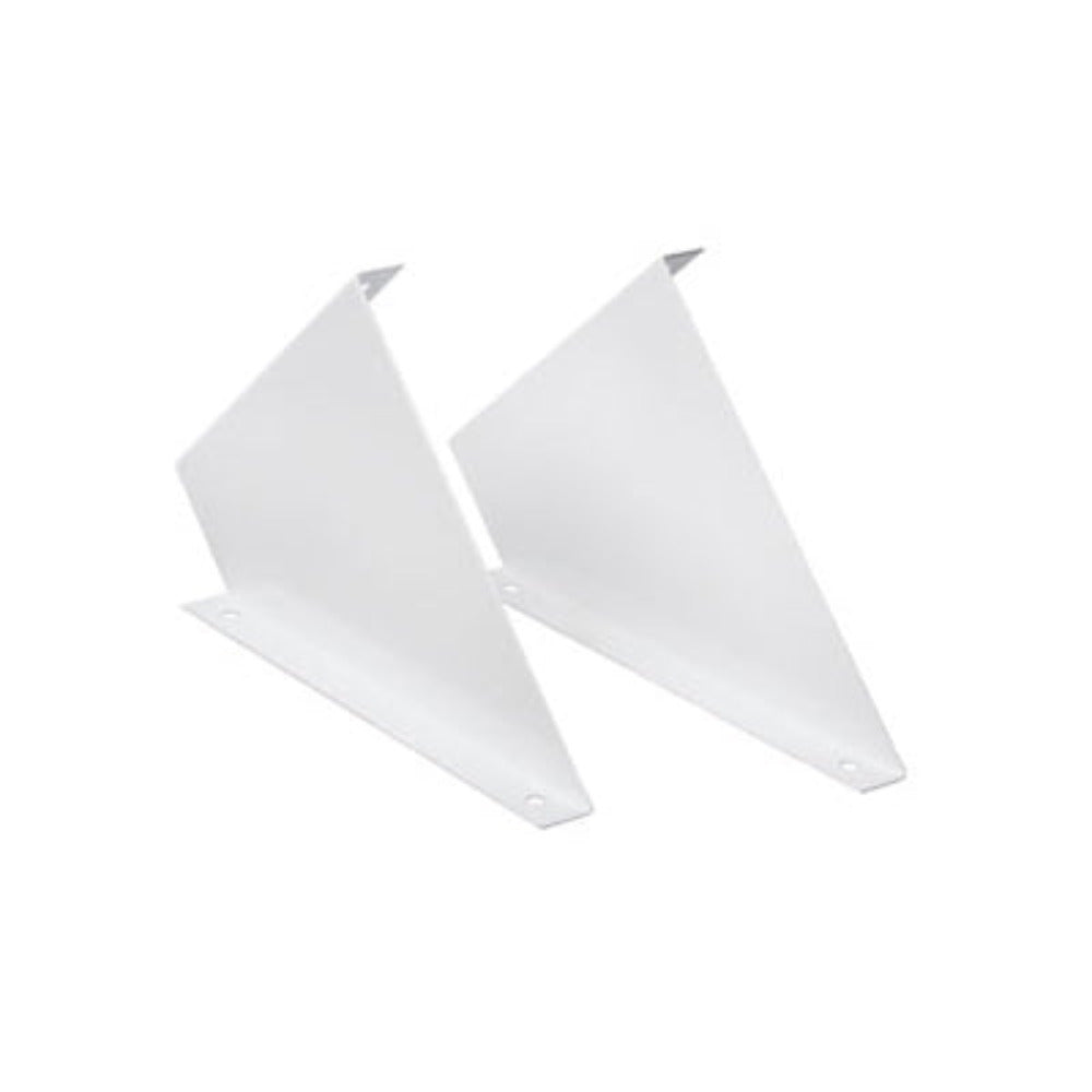 Buy Indoor Heaters Accessories Australia Angle Mounting Brackets Indoor Heater Accessorie White Steel - THSAC-020