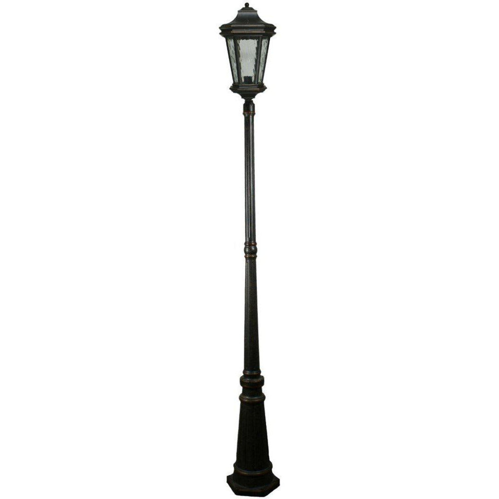 Tilburn Large Outdoor Post Light Antique Bronze IP44 - 1000819