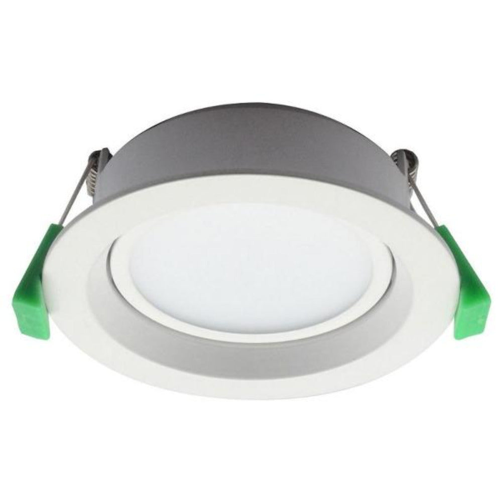 Buy Recessed Downlights Australia Tradetec Arte Gimble 13W Tricolour LED Downlight White - TLAG34510WD