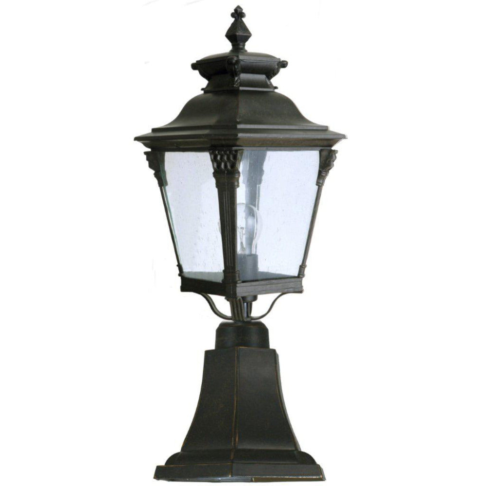Buy Pillar & Pedestal Lights Australia Transit Pillar Mount Antique Bronze IP22 - 1001526