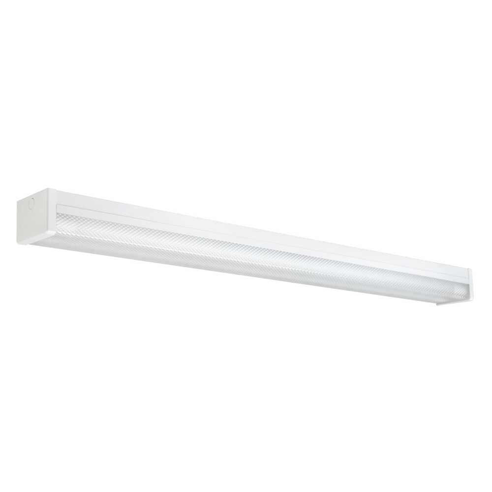 LED Flouro Batten Light 2 Lights 36W White Metal 3 CCT - STD25/212TC