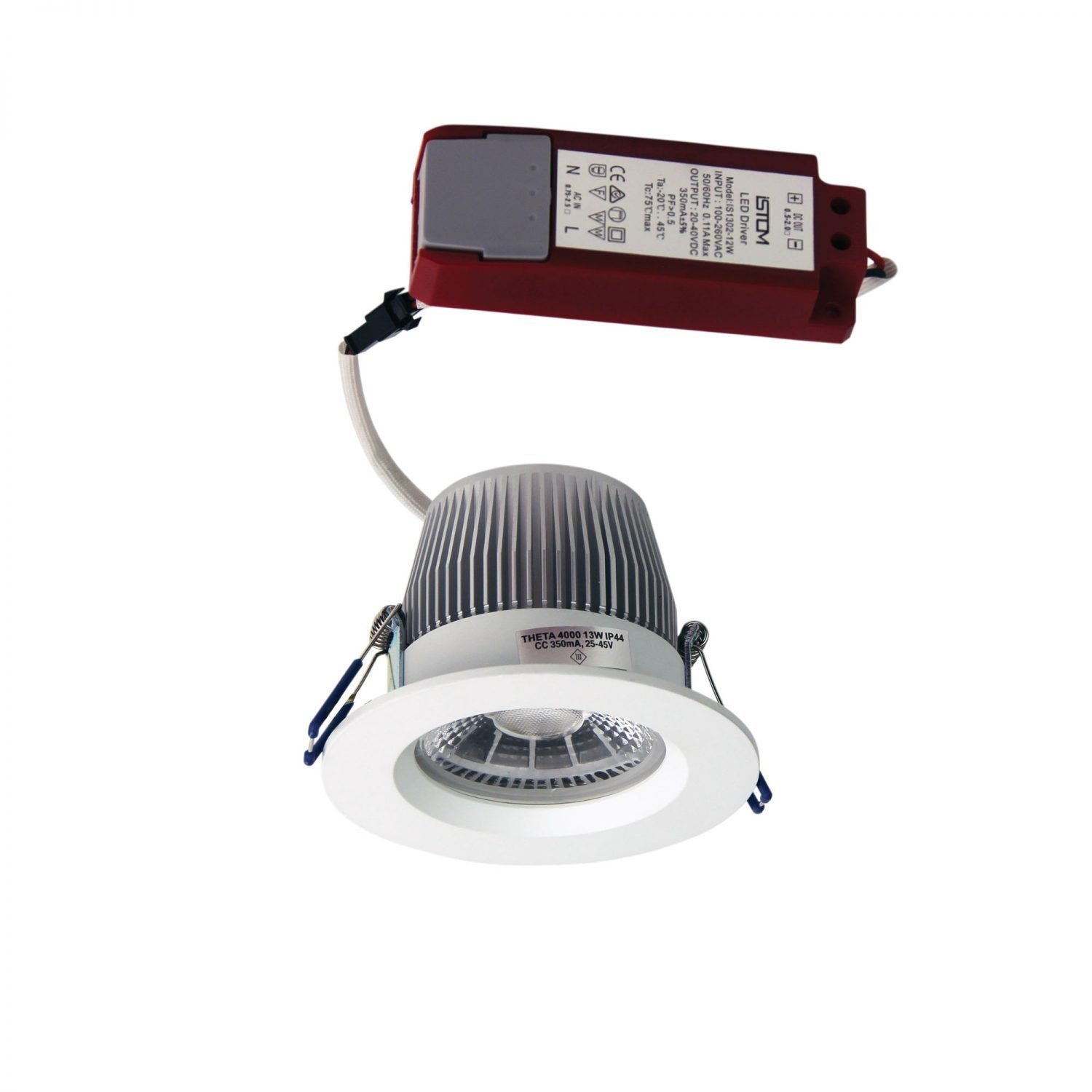Buy Recessed Downlights Australia Theta 4000 IP44 LED Downlight White - UA4704WH