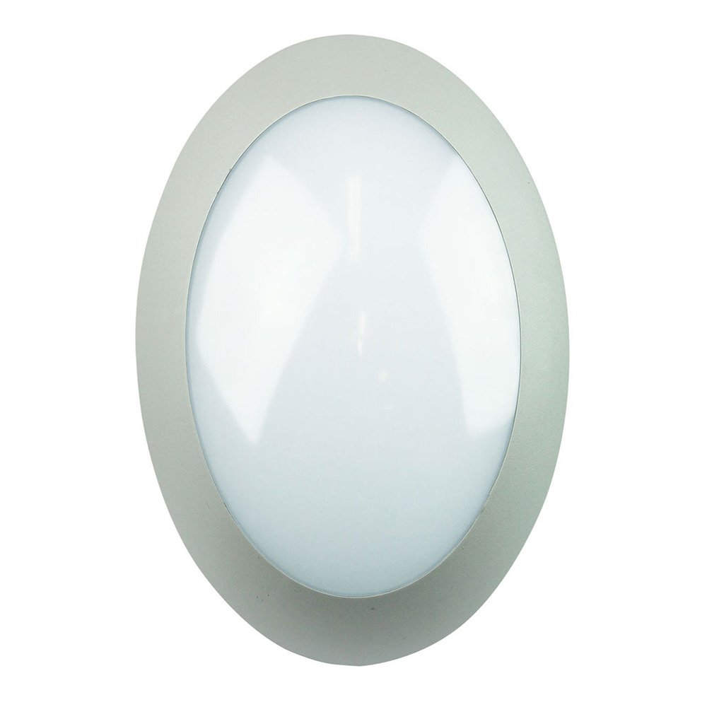 Buy LED Bunker Lights Australia Duro 7W LED Bulkhead Light 200mm Grey - UA7801GY