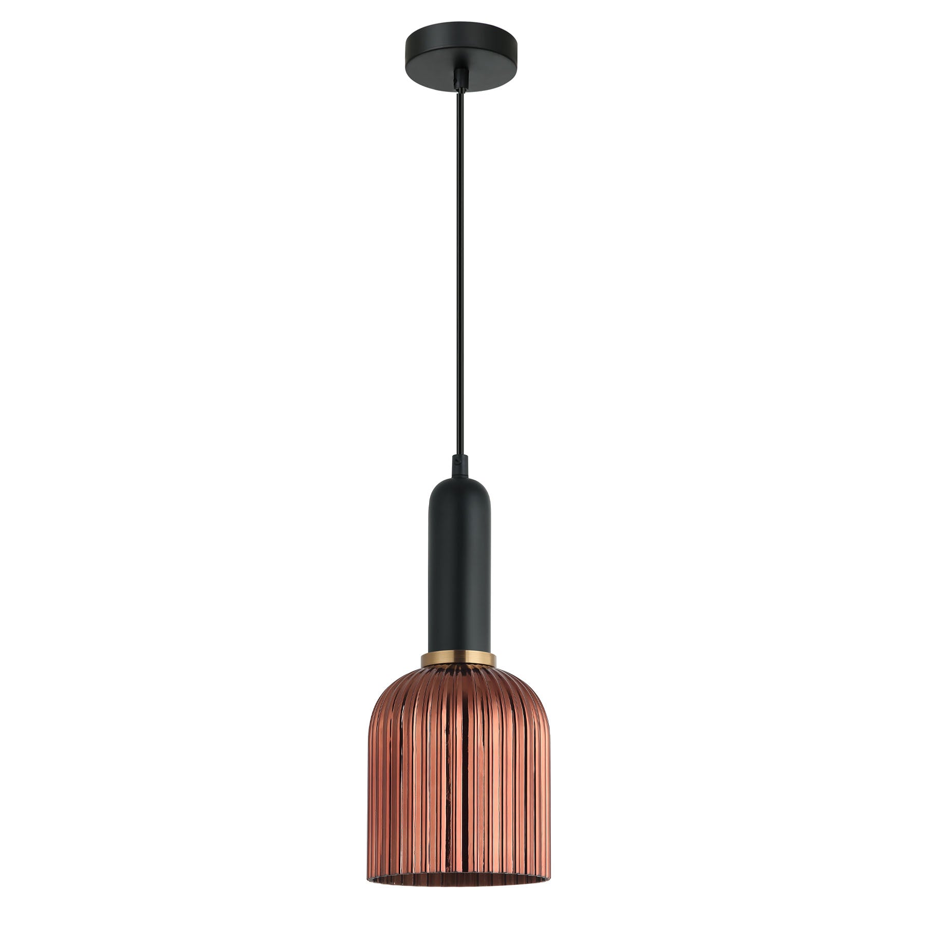 Buy Pendant Lights Australia Vintaj 1 Light Pendant Copper Glass Ellipse Shape - VINTAJ10